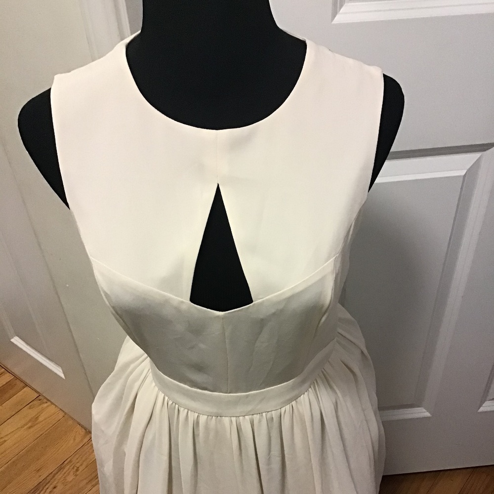 Cream Dress Wonderland